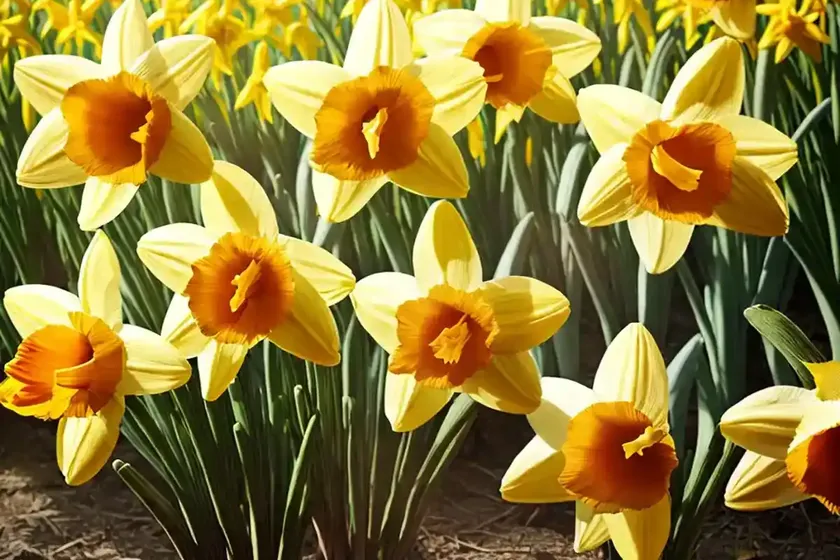 Narcissus pseudonarcissus (wild daffodil)