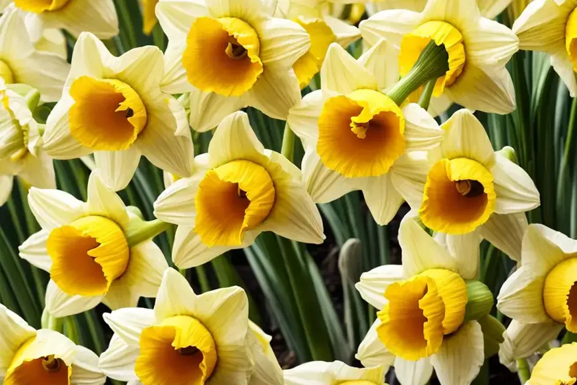 Narcissus ‘yellow river’ (trumpet daffodil) — photo 3