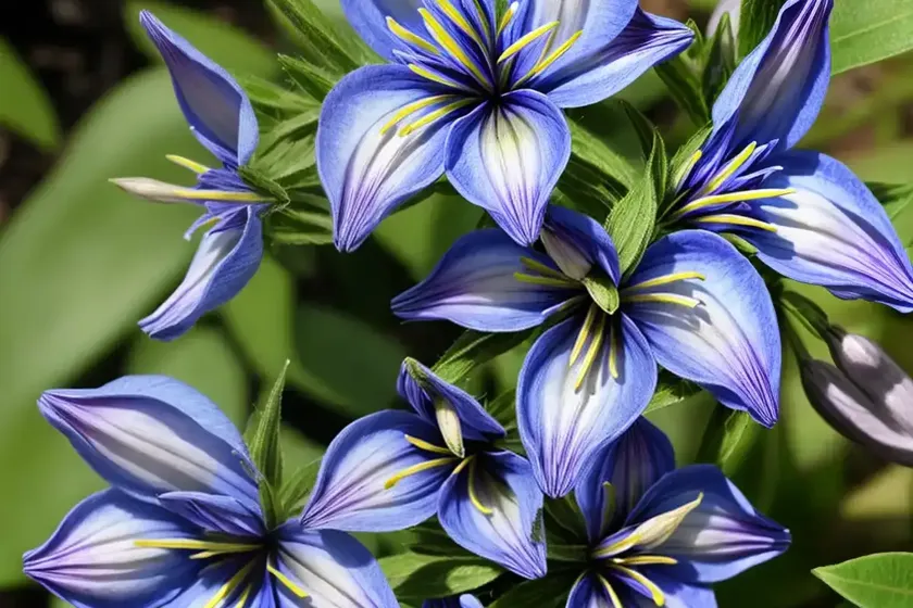 Narrowleaf gentian (gentiana linearis) — photo 3