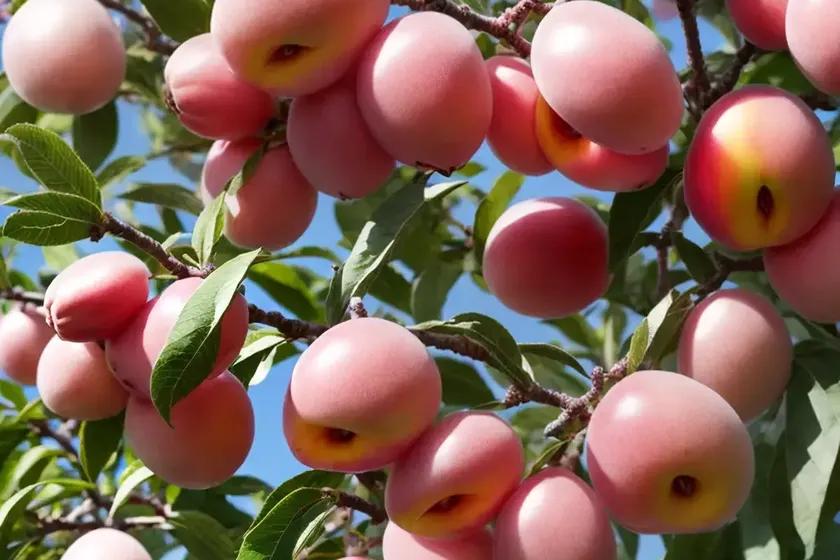 Nectarine (prunus persica var. nucipersica) — photo 2