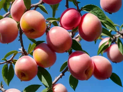 Nectarine (Prunus Persica Var. Nucipersica)