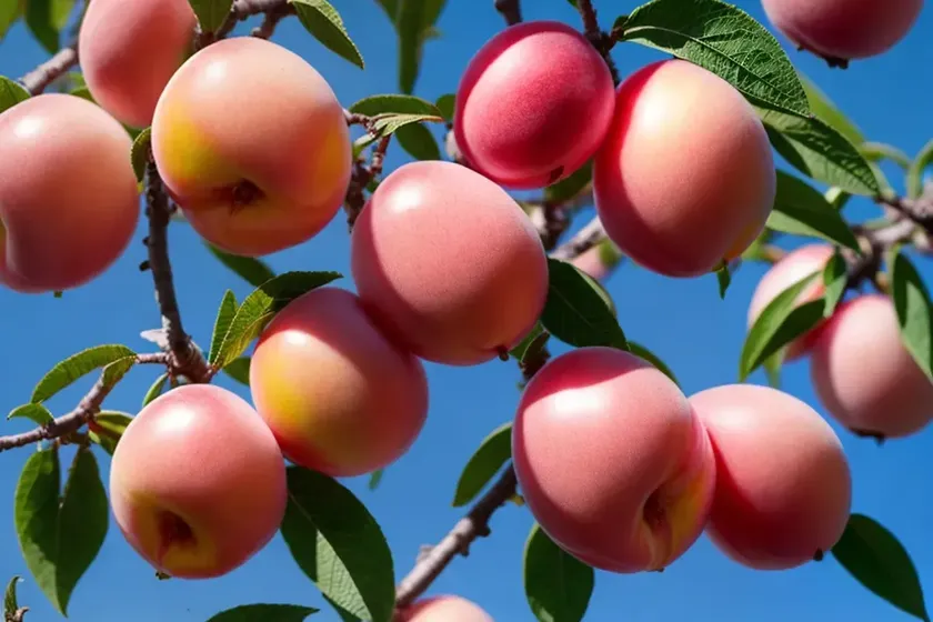 Nectarine (prunus persica var. nucipersica)