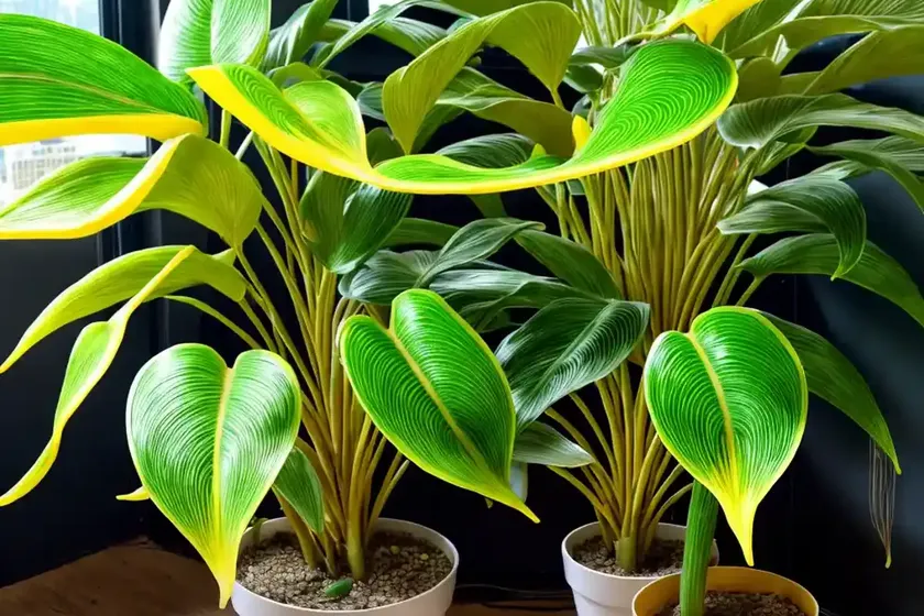 Neon philodendron (philodendron cordatum lime gold (neon) — photo 3