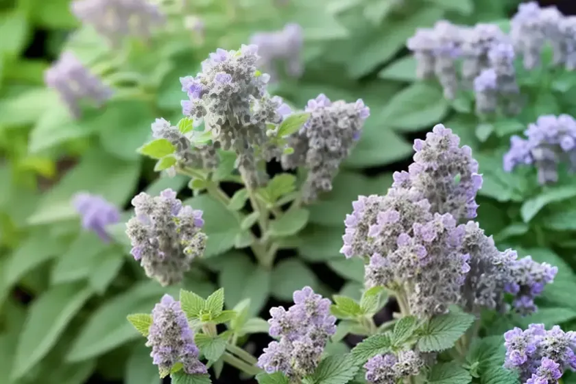 Nepeta x faassenii junior walker (catmint) — photo 2