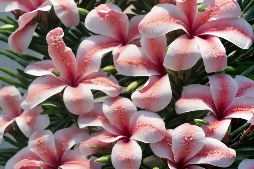 Nerium oleander ‘petite salmon’ (oleander)
