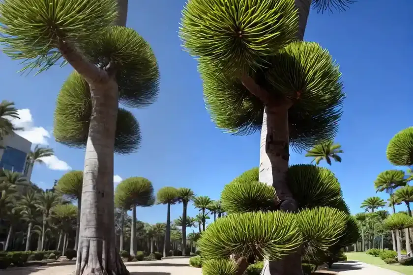 New caledonian pine (araucaria columnaris) — photo 2
