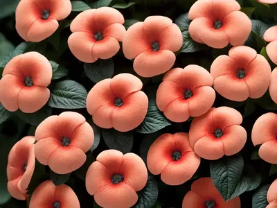 New Guinea Impatiens (Impatiens SUNPATIENS SERIES)