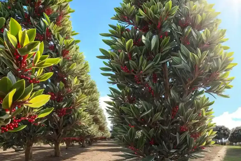 New zealand christmas tree (metrosideros excelsa) — photo 3