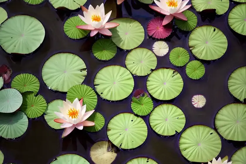 Nymphaea ‘director george t. moore’ (tropical water lily) — photo 3