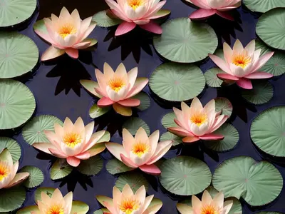 Nymphaea ‘Georgia Peach’ (Hardy Water Lily)