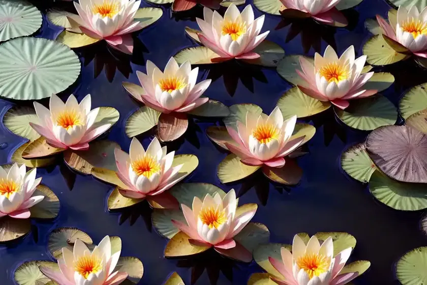 Nymphaea ‘gloire du temple-sur-lot’ (hardy water lily) — photo 2