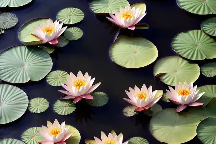 Nymphaea ‘gloire du temple-sur-lot’ (hardy water lily) — photo 3