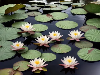 Nymphaea ‘Gloire Du Temple-sur-Lot’ (Hardy Water Lily)