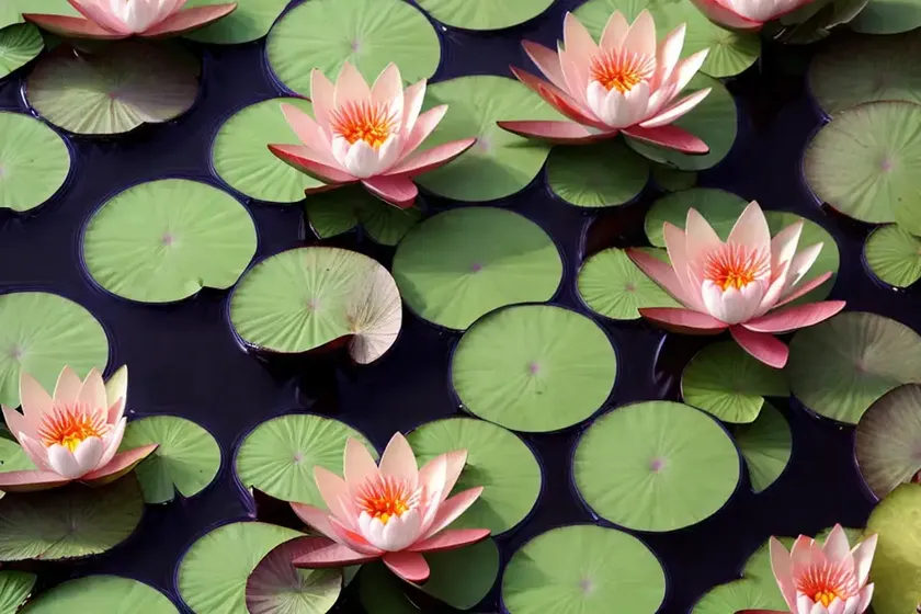 Nymphaea ‘gloriosa’ (hardy water lily) — photo 3