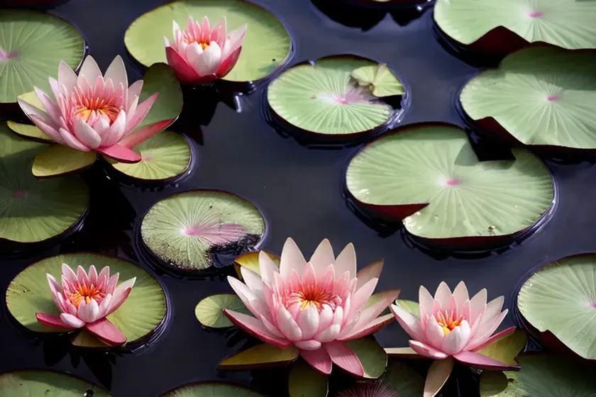 Nymphaea ‘Marliacea Rosea’ (Hardy Water Lily) — photo 3