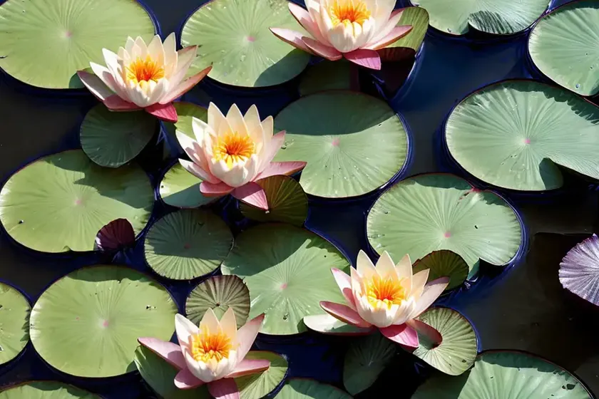 Nymphaea ‘trudy slocum’ (tropical water lily) — photo 2