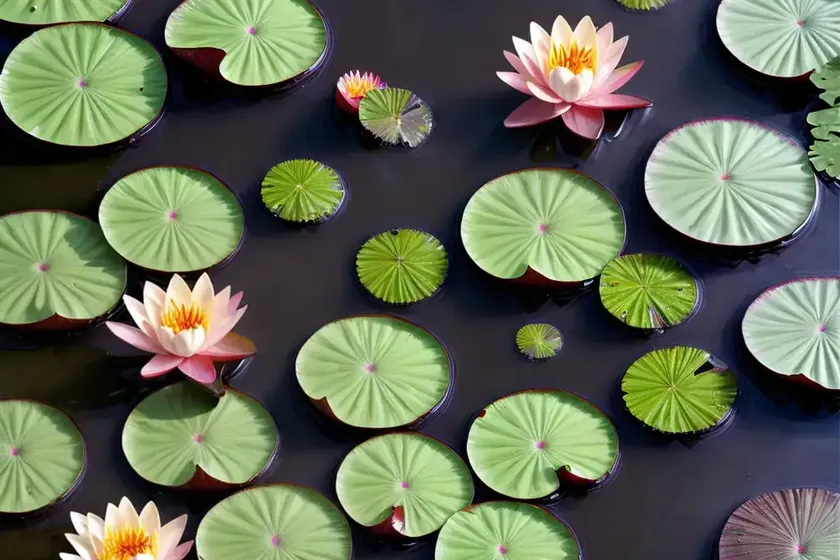 Nymphaea ‘trudy slocum’ (tropical water lily) — photo 3