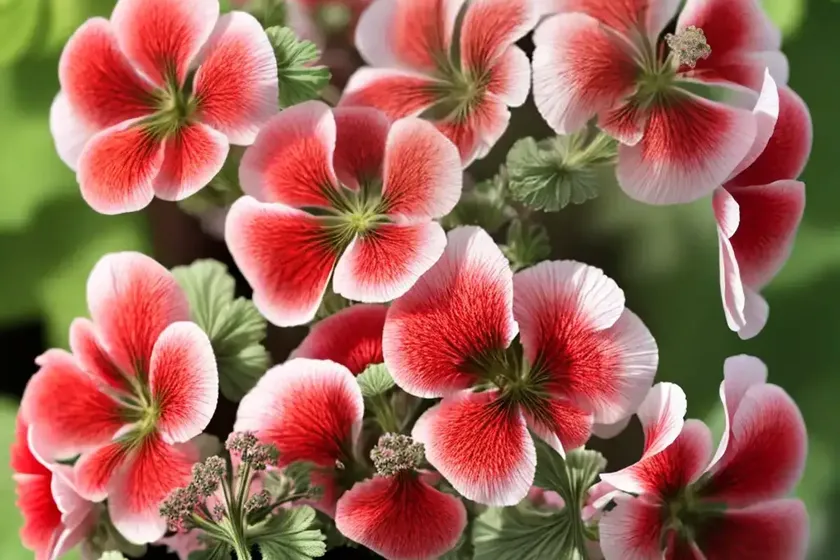 Oak-leaved geranium (pelargonium quercifolium) — photo 3