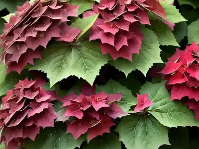 Oakleaf Hydrangea (Hydrangea Quercifolia ‘Ruby Slippers’)