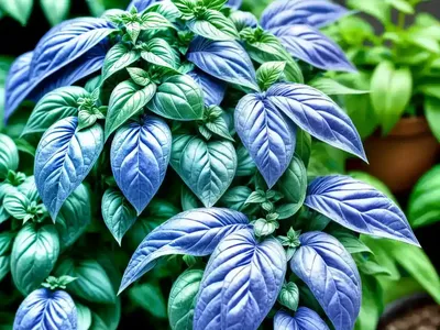 Ocimum ‘African Blue’ (African Blue Basil)