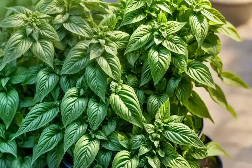 Ocimum sanctum (holy basil) — photo 2