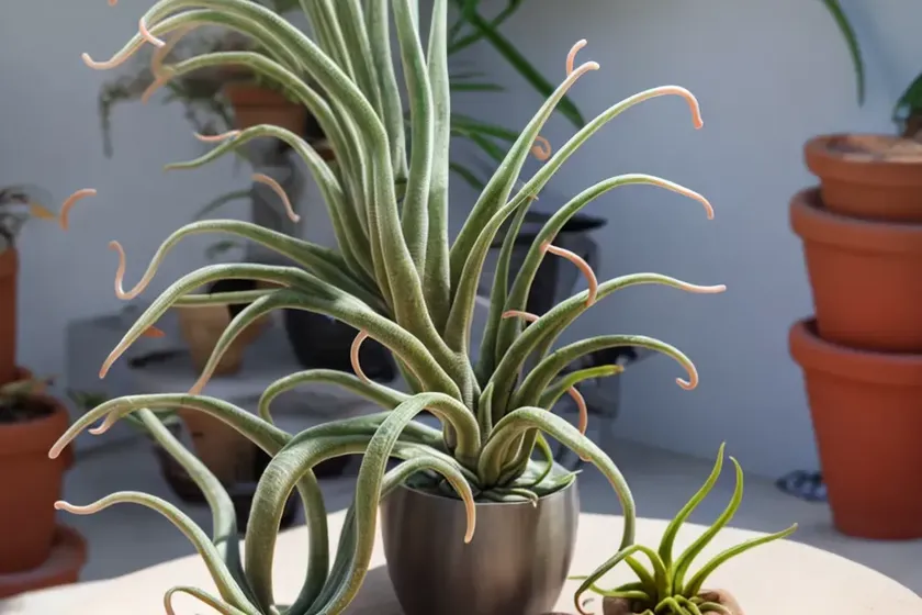 Octopus plant (tillandsia caput-medusae) — photo 3