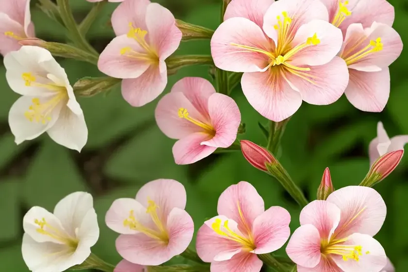 Oenothera speciosa ‘rosea’ (evening primrose) — photo 3