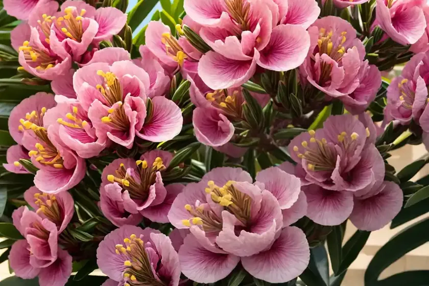 Oleander (nerium oleander ‘luteum plenum’) — photo 2