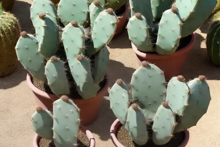 Opuntia basilaris (beavertail cactus) — photo 2