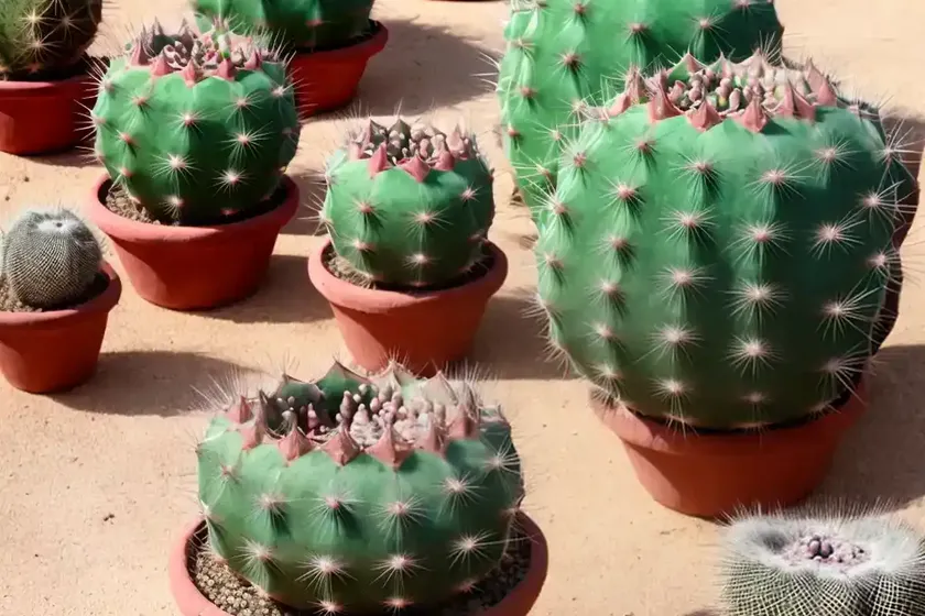 Opuntia Geometrica (Tephrocactus Geometricus) — photo 3
