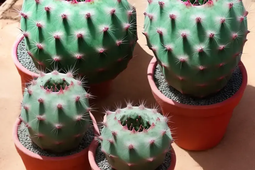 Opuntia Geometrica (Tephrocactus Geometricus)
