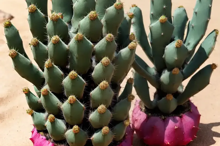 Opuntia macrocentra (black-spine prickly pear) — photo 2