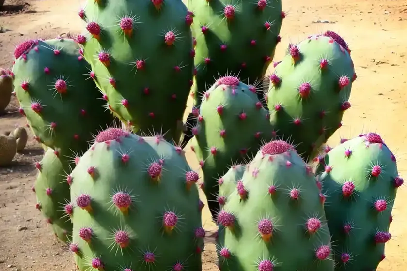 Opuntia santa-rita (santa rita prickly pear) — photo 2