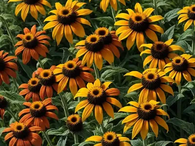 Orange Coneflower (Rudbeckia Fulgida)