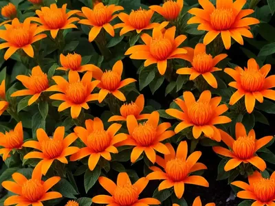 Orange Flame Justicia (Justicia Aurea)