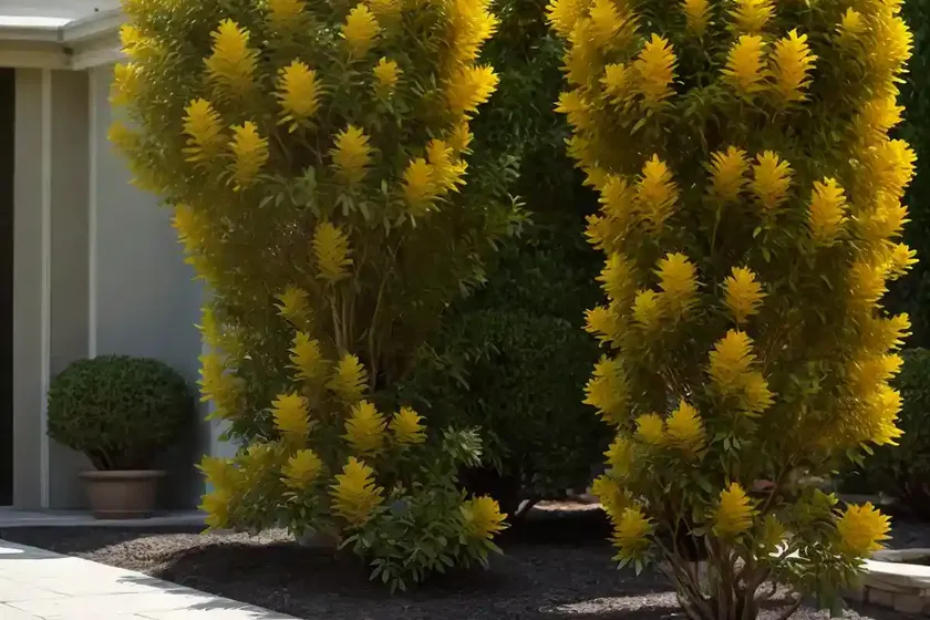Oriental arborvitae (platycladus orientalis ‘aurea nana’) — photo 2