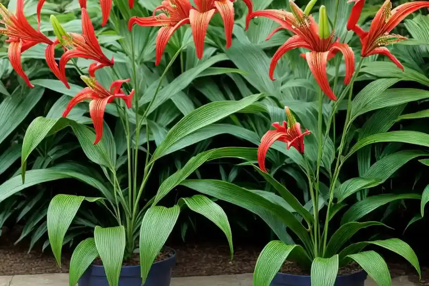 Oriental lily (lilium ‘miss rio’) — photo 3