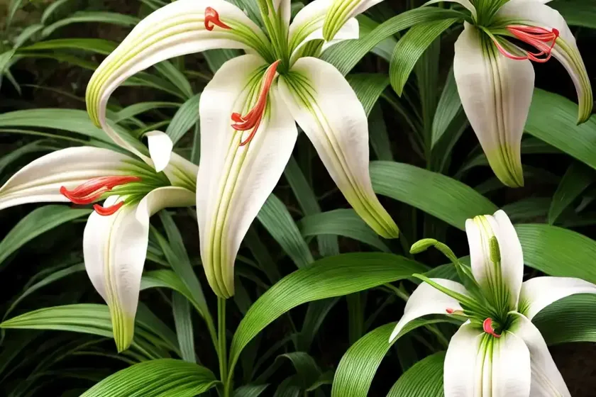 Oriental lily (lilium orientalis) — photo 2