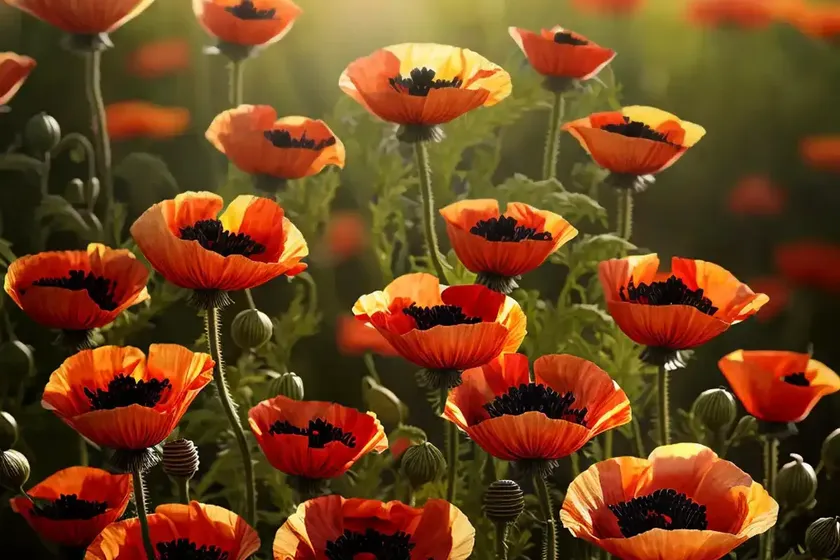 Oriental poppy (papaver orientale) — photo 2