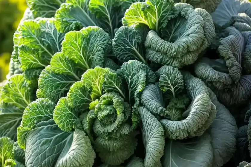 Ornamental cabbage (brassica oleracea (ornamental cabbage and kale group)