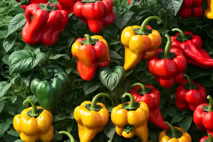 Ornamental pepper (capsicum annuum ‘chinese five color’) — photo 2
