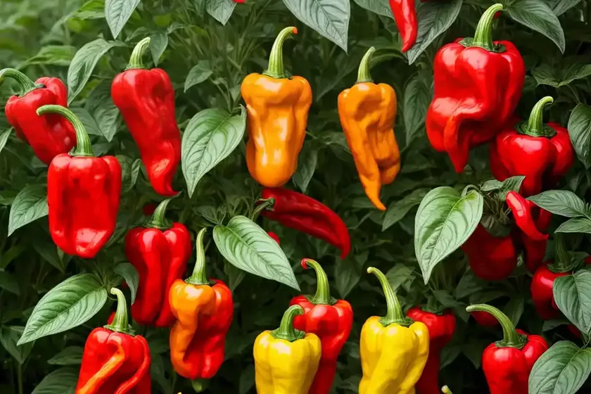 Ornamental pepper (capsicum annuum ‘chinese five color’) — photo 3