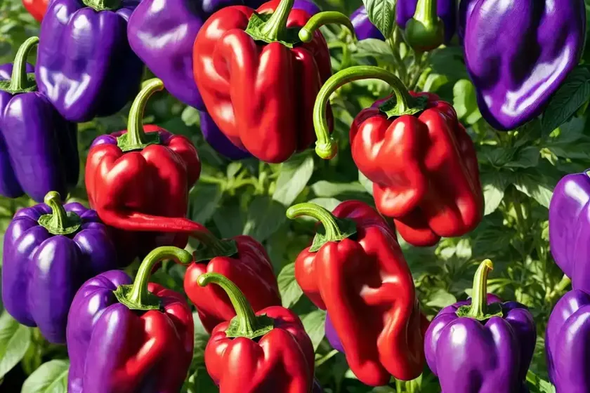 Ornamental pepper (capsicum annuum ‘purple flash’) — photo 2