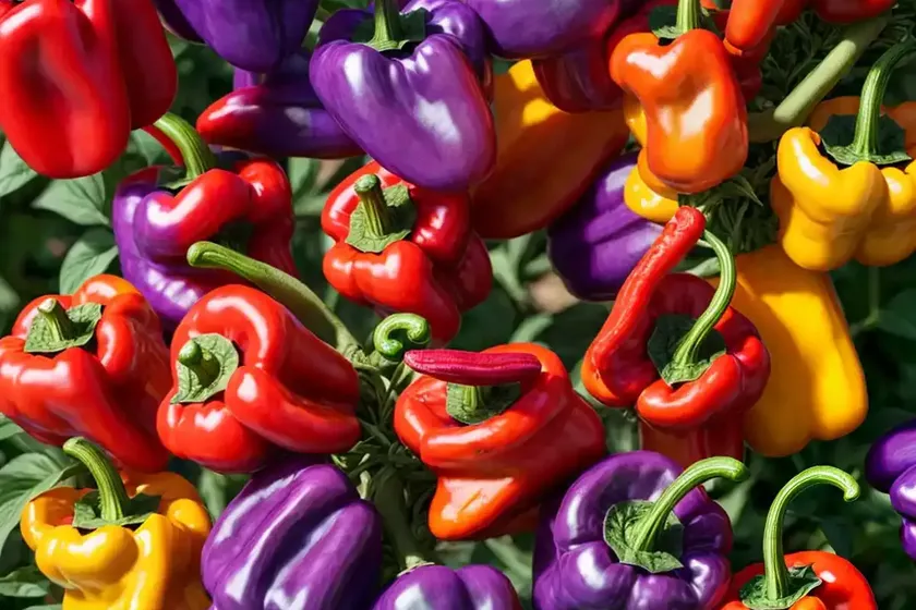 Ornamental pepper (capsicum annuum ‘purple flash’) — photo 3