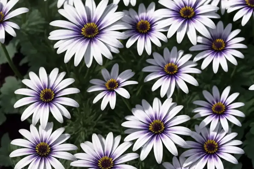 Osteospermum ‘4d berry white’ (african daisy) — photo 2