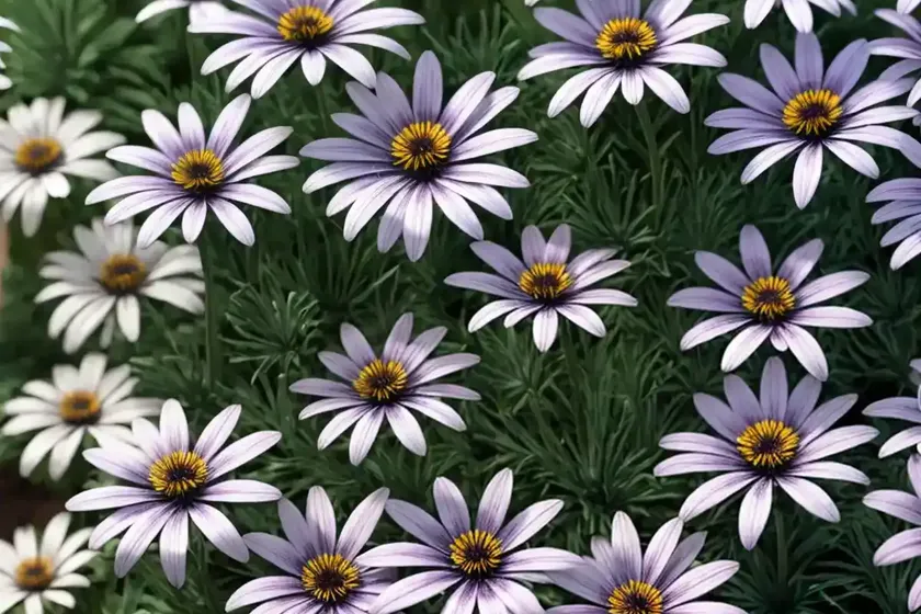 Osteospermum ‘4d silver’ (african daisy) — photo 3
