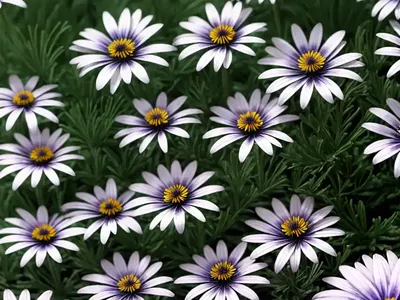 Osteospermum ‘4D Silver’ (African Daisy)