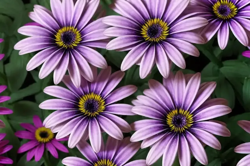 Osteospermum ‘4d violet ice’ (african daisy) — photo 3