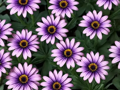 Osteospermum ‘4D Violet Ice’ (African Daisy)