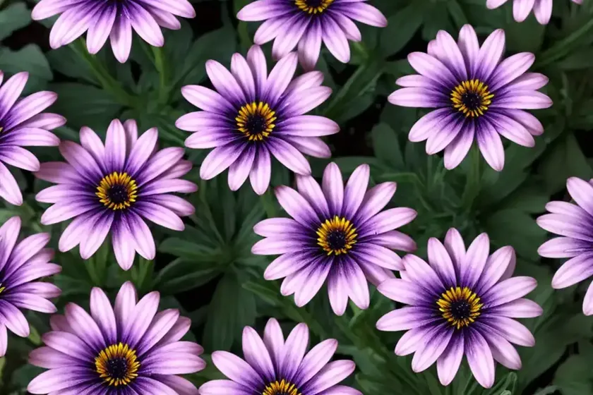 Osteospermum ‘4d violet ice’ (african daisy)